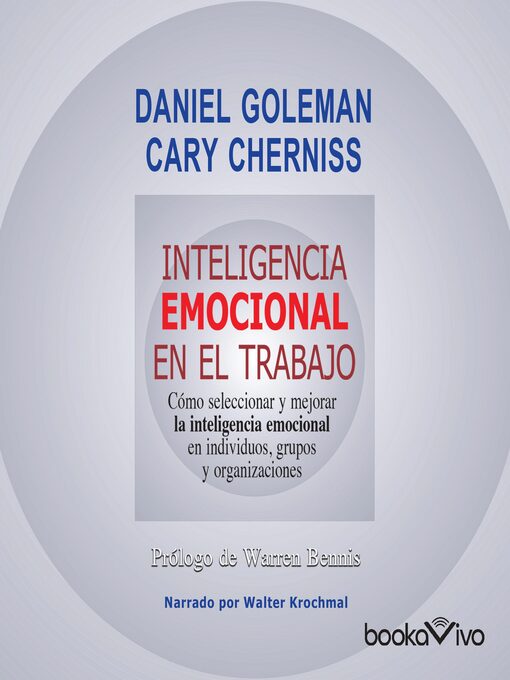 Cover image for Inteligencia emocional en el trabajo